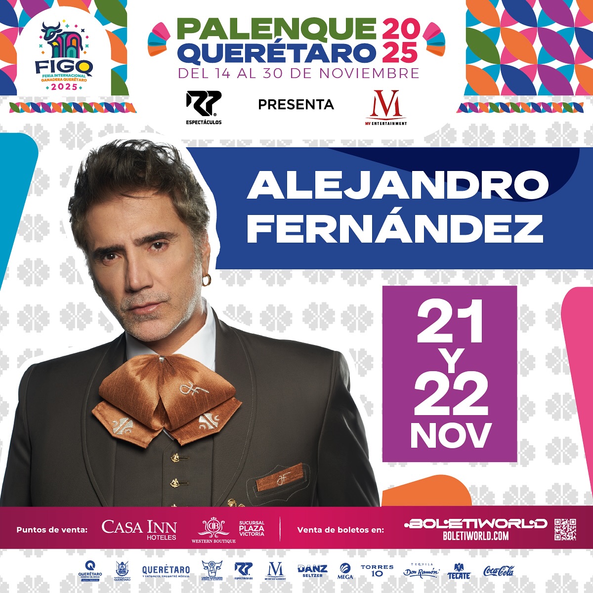 alejandro fernandez palenque queretaro 2025