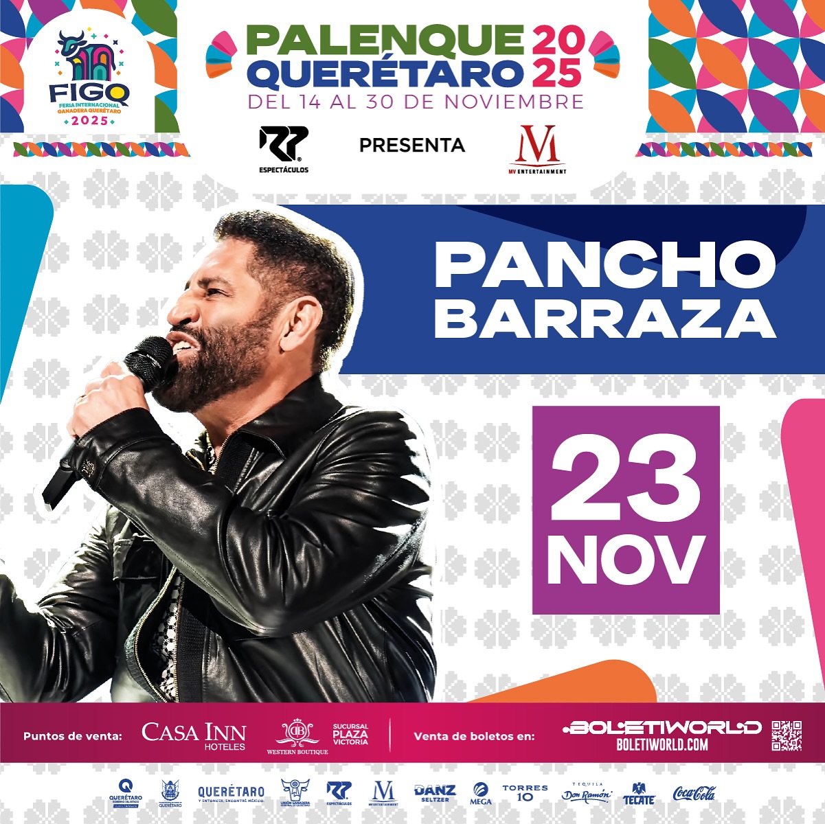 pancho barraza palenque querétaro 2025