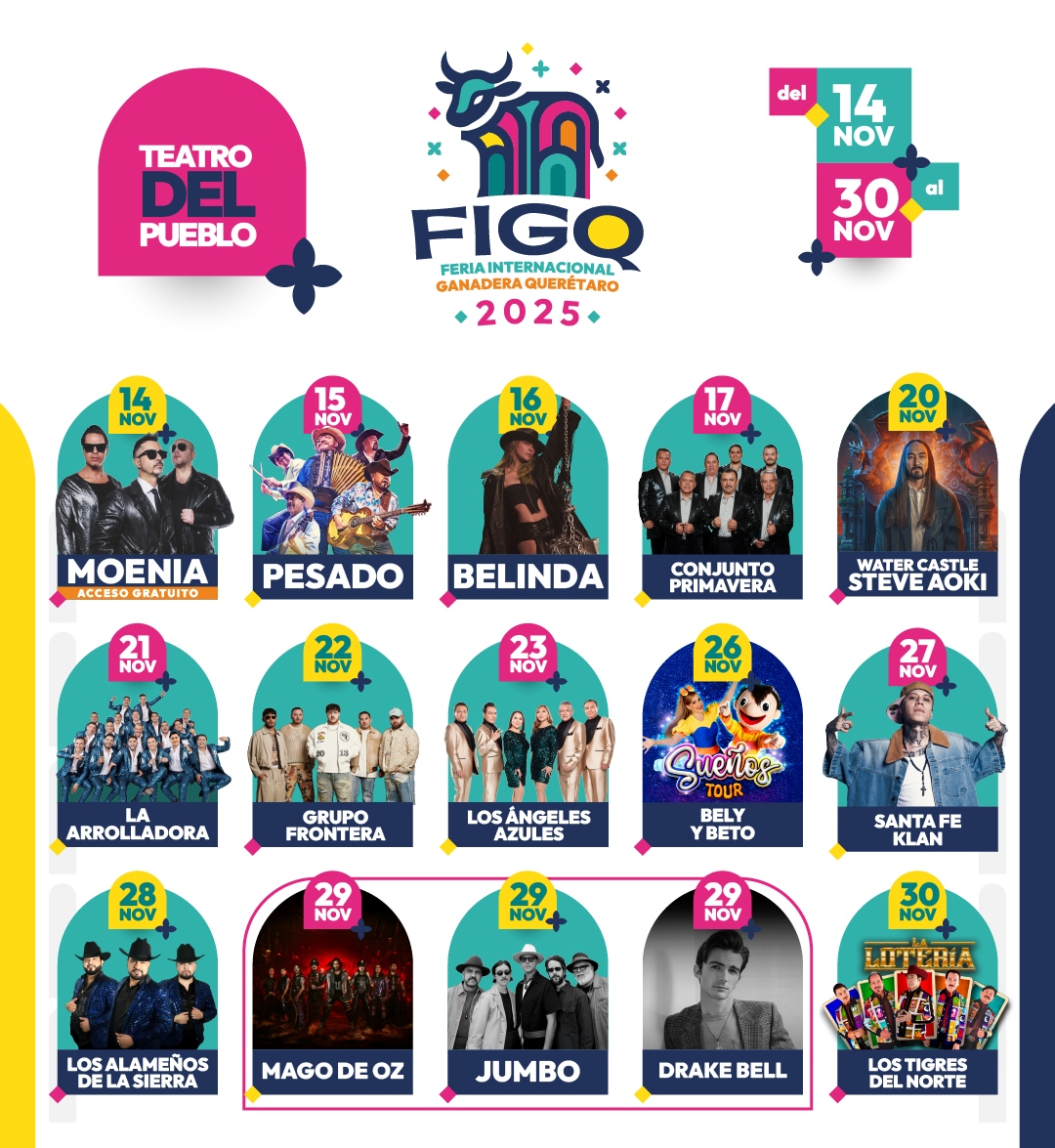 teatro del pueblo feria querétaro 2025