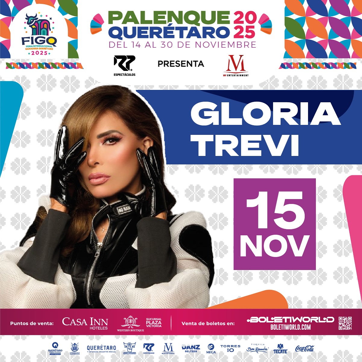 gloria palenque queretaro 2025